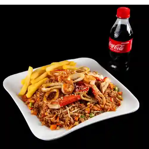 Combo Oriental Personal con Mariscos