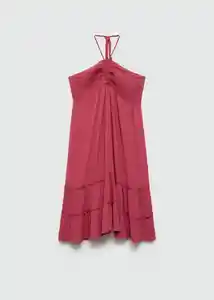 Vestido Pink Fresa Talla 20 Niñas Mango