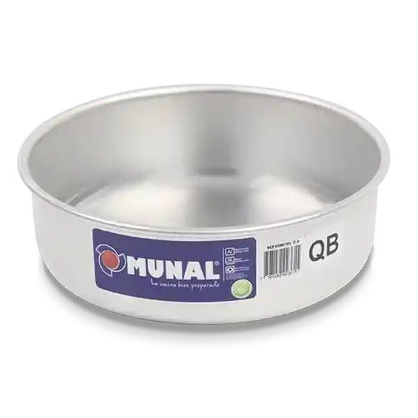 Munal Molde Metal Redondo 0.5 Lb
