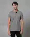 Camiseta Polo Hombre Gris Talla XL 199G101_GRI173914 Rifle