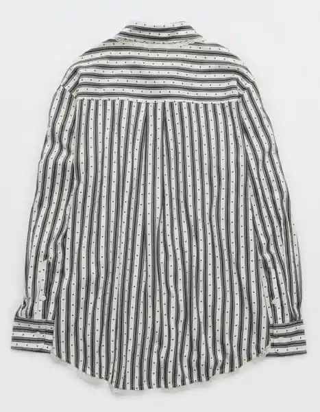 Pijama Aerie Gris Talla SMALL 1871018 American Eagle