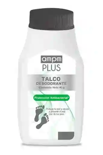 Talco Antibacterial Ampm Plus Sin Ref
