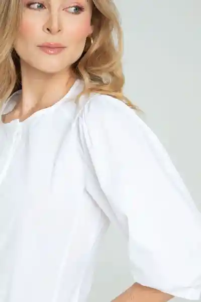 Blusa Tejida Maxy Color Beige Claro Talla M Ragged