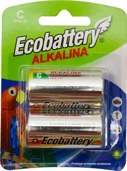 Ecobattery Pila Alkalina C