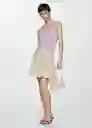Top Kling Malva Talla M Mujer Mango