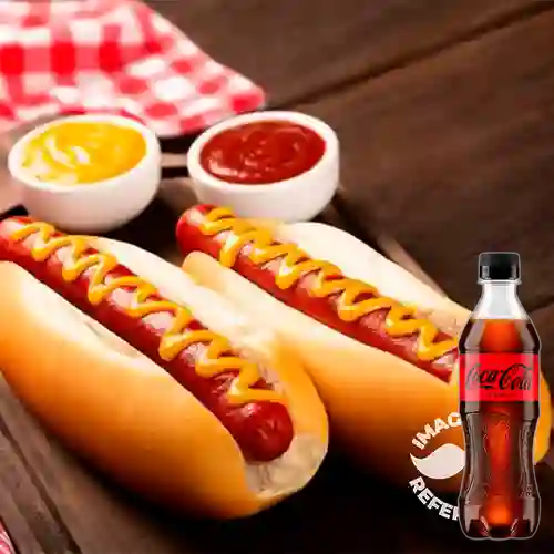 Combo Perro Llanero Solitario + Coca-Cola ZERO 400ml