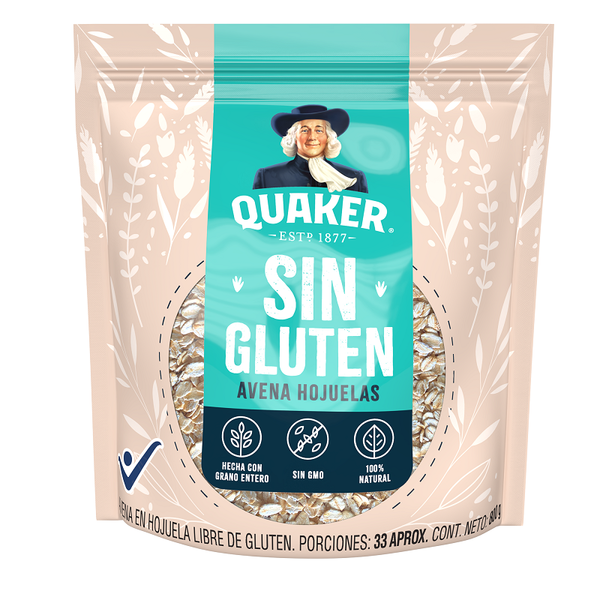 Quaker Avena Hojuela Sin Gluten 800 g