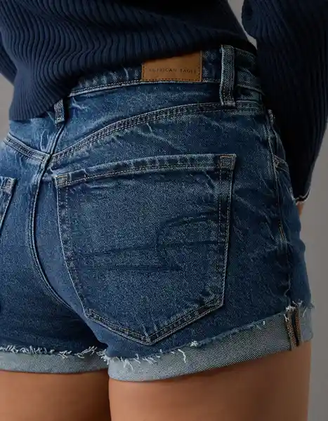 Short Mujer Azul Talla: 8 8186738 American Eagle