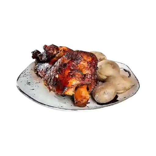 Medio Pollo Asado