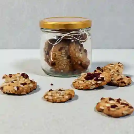 Galletas de avena frasco