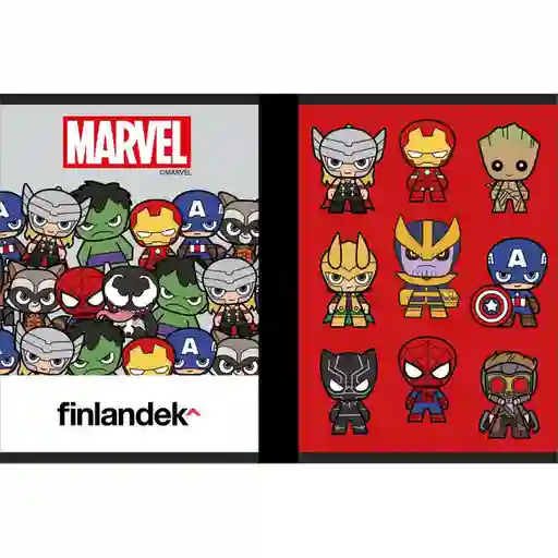  Finlandek Cuaderno Cosido Cuadriculado Cosido 100 Hojas 