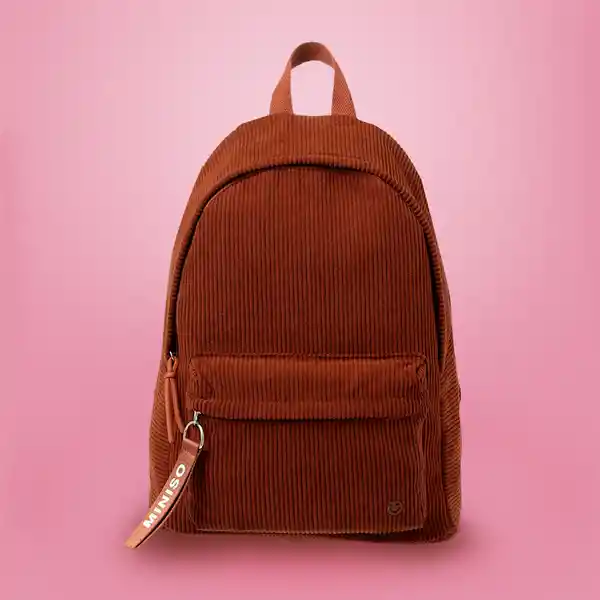 Maleta de Pana Café Serie Miniso
