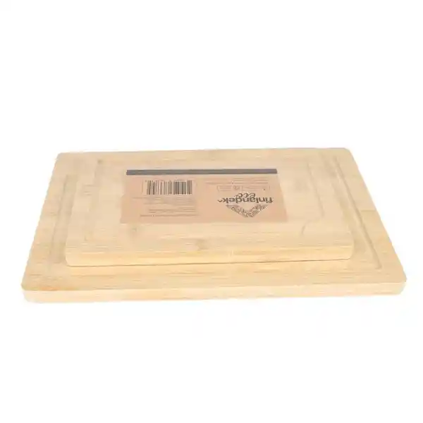  Finlandek Eco Tabla de Cocina Mediana Bambú Exdish206 