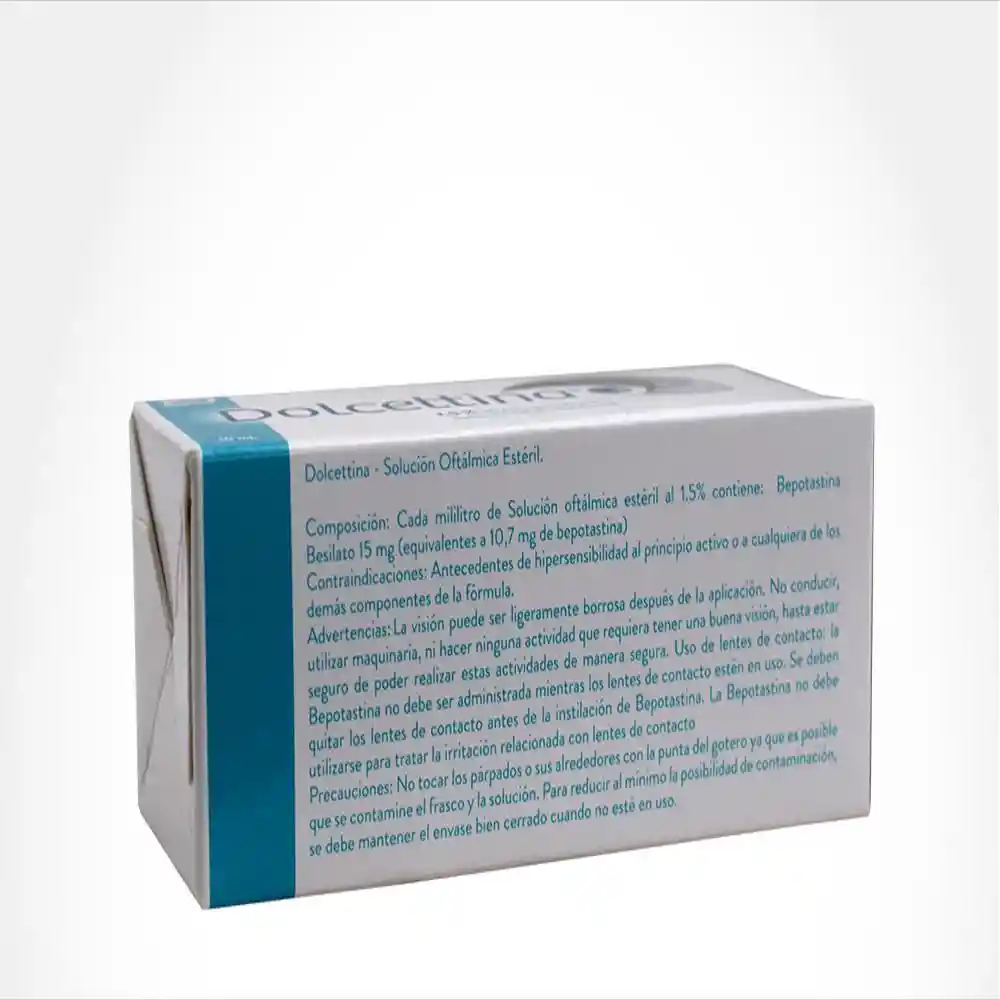 Dolcettina Solución Oftálmica Estéril (1.5 %)