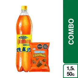 Combo Chocorramo Esquinas 50 g + Colombiana 1.5 L