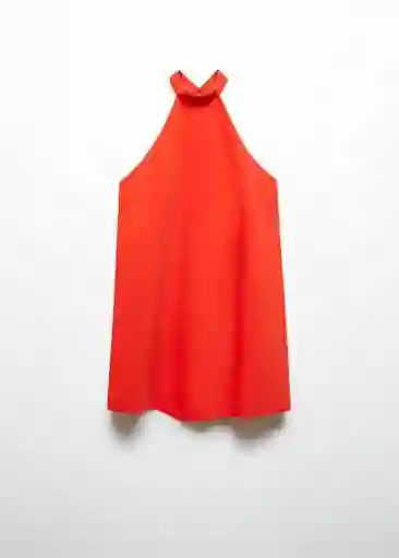 Vestido Bobiet Rojo Talla M Mujer Mango