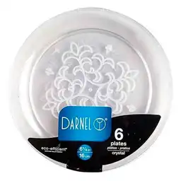 Darnel Plato 16 cm Cristal