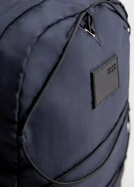 Mango Mochila Para Sport Navy