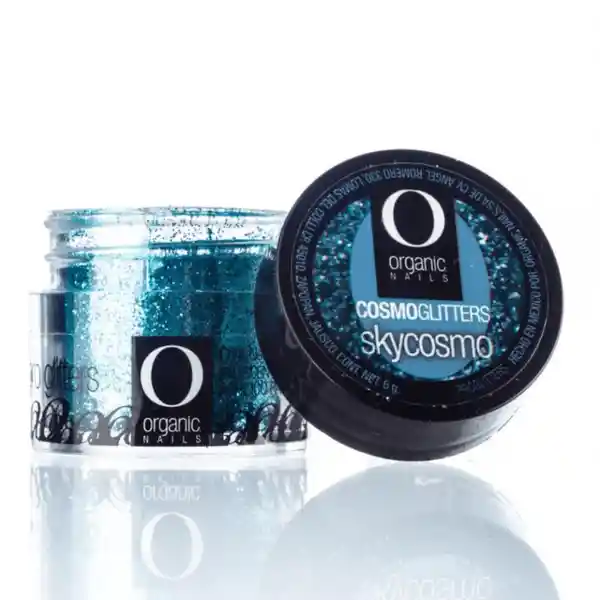  ORGANIC NAILS Polvo Para Unas Glitter Sky Cosmo 46 