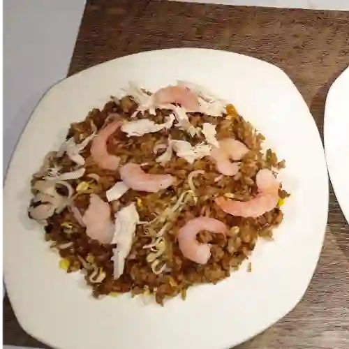 Arroz Sencillo Mixto para 3 Personas