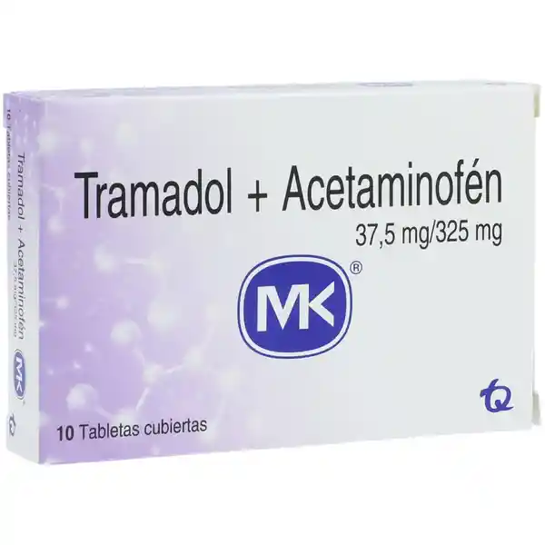 Mk Tramadol/Acetaminofén (37.5 mg / 325 mg)