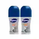 Desodorante Balance Roll On Hombre Invisible 50 ML X2 Unds