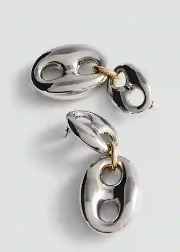 Pendientes Salma Oro Talla 99 Mujer Mango