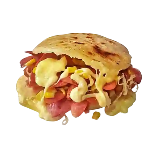 Arepa de Queso y Tocineta