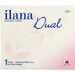 Ilana Dual Antimicótico en Óvulo + Tubo Colapsible de Crema Vaginal