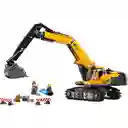 Lego Set de Construcción Excavadora de Obra Amarilla