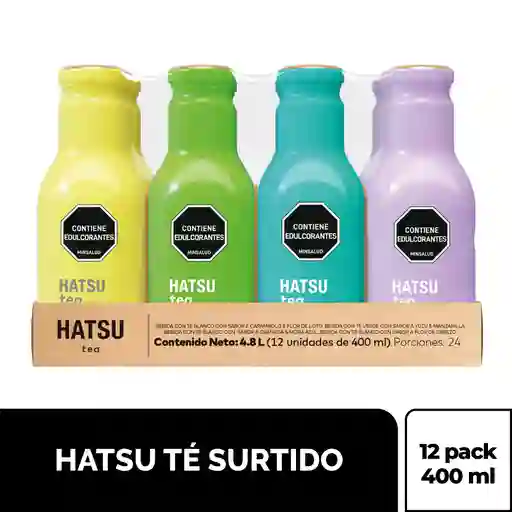 Hatsu Té Surtido x 12 Unidades