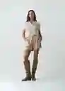 Saco Tejido Mujer Blanco Ponche Claro Talla L 482G086 Naf Naf