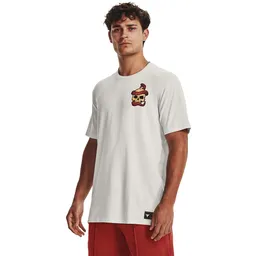 Under Armour Camiseta Ua Pjt Rock Cobra Ss Beige Talla LG