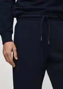 Short Funchal Navy Talla S Hombre Mango
