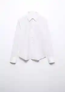 Camisa Sophie Blanco Talla XL Mujer Mango