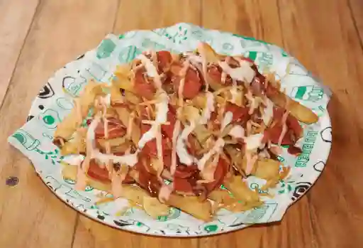 Salchipapa Sencilla