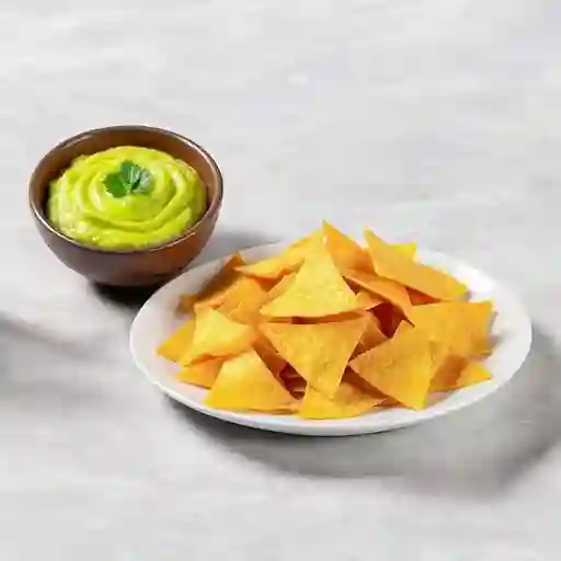 Nachos Con Guacamole