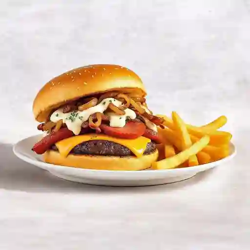 Hamburguesa Santarrosana