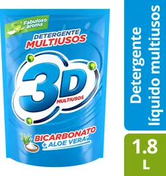 Detergente Liquido 3D Multiusos 1.8L Doypack