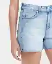 Short Femenino Azul Cristalino Claro 12 Chevignon