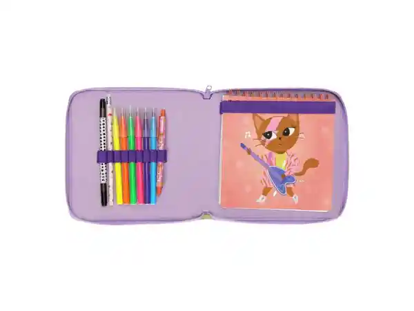 Set Cuaderno Espiral y Lapicero Con Estuche Casaideas