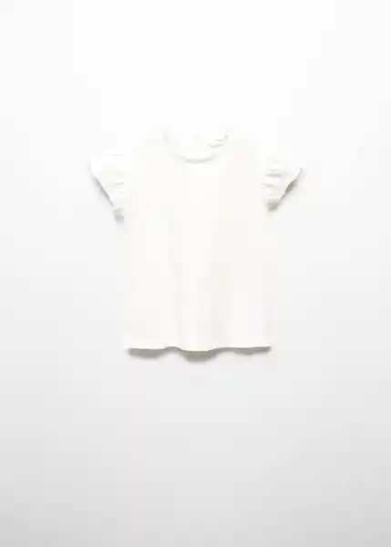 Camiseta Softb Offwhite Talla 72 Niñas Mango