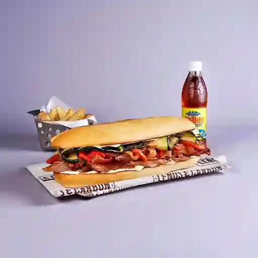 Combo Sandwich De Pavo A La Parrilla