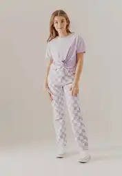 Pantalón de Dama Estampado 1 Talla 14