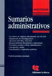 Sumarios administrativos