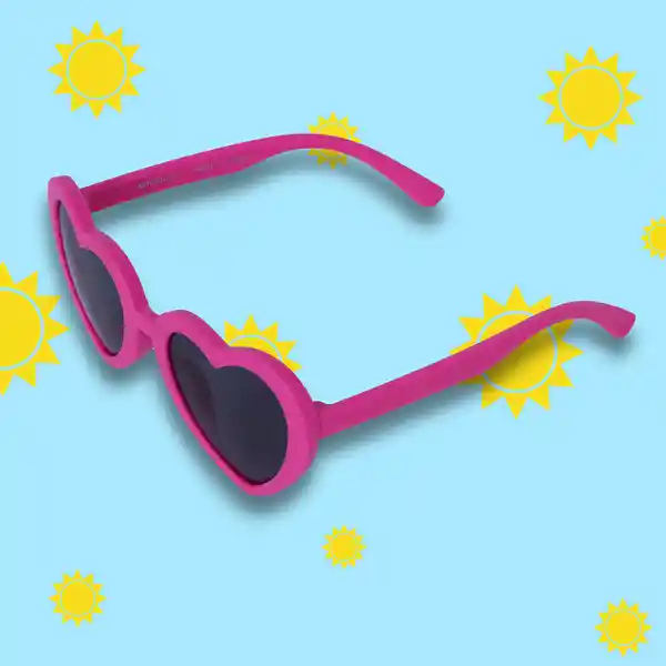 Gafas de Sol en Forma de Corazón Para Niños Serie Miniso