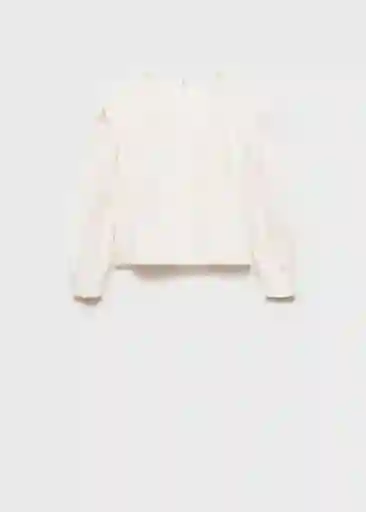 Blusa Lili Offwhite Talla 06 Niñas Mango