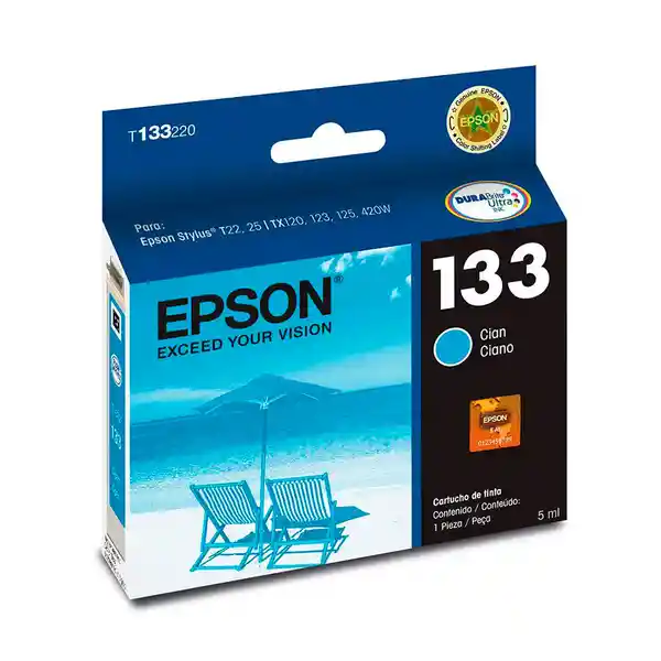 Epson Cartucho de Tinta 133 Cian