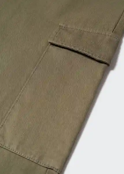 Pantalón Militar Khaki Talla 22 Mango Teen Girl Mango