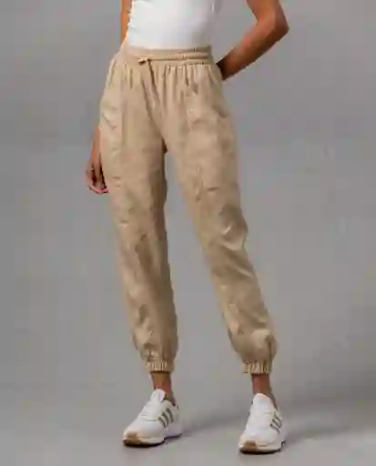 Pantalón Mujer Beige Talla 12 Rifle